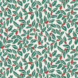 Swirling Holly Green