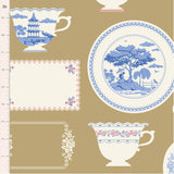 Labels and Ornaments Ochre