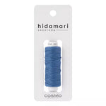 Hidamari Cornflower Sashiko thread for traditional Japanese stitching and embroidery.