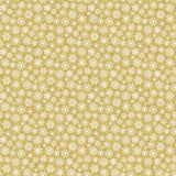 Gold Snowflakes Shimmer