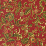 Twinkling Vines Florals Ornaments Crimson Merry Manor 2025