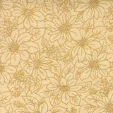 Poinsettia Blooms Floral Damask Cream Merry Manor 2025