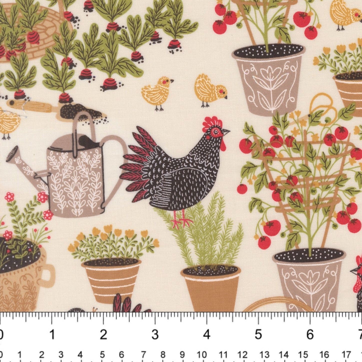 Chicken Garden in Cloud