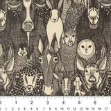 Barnyard Faces in Iron