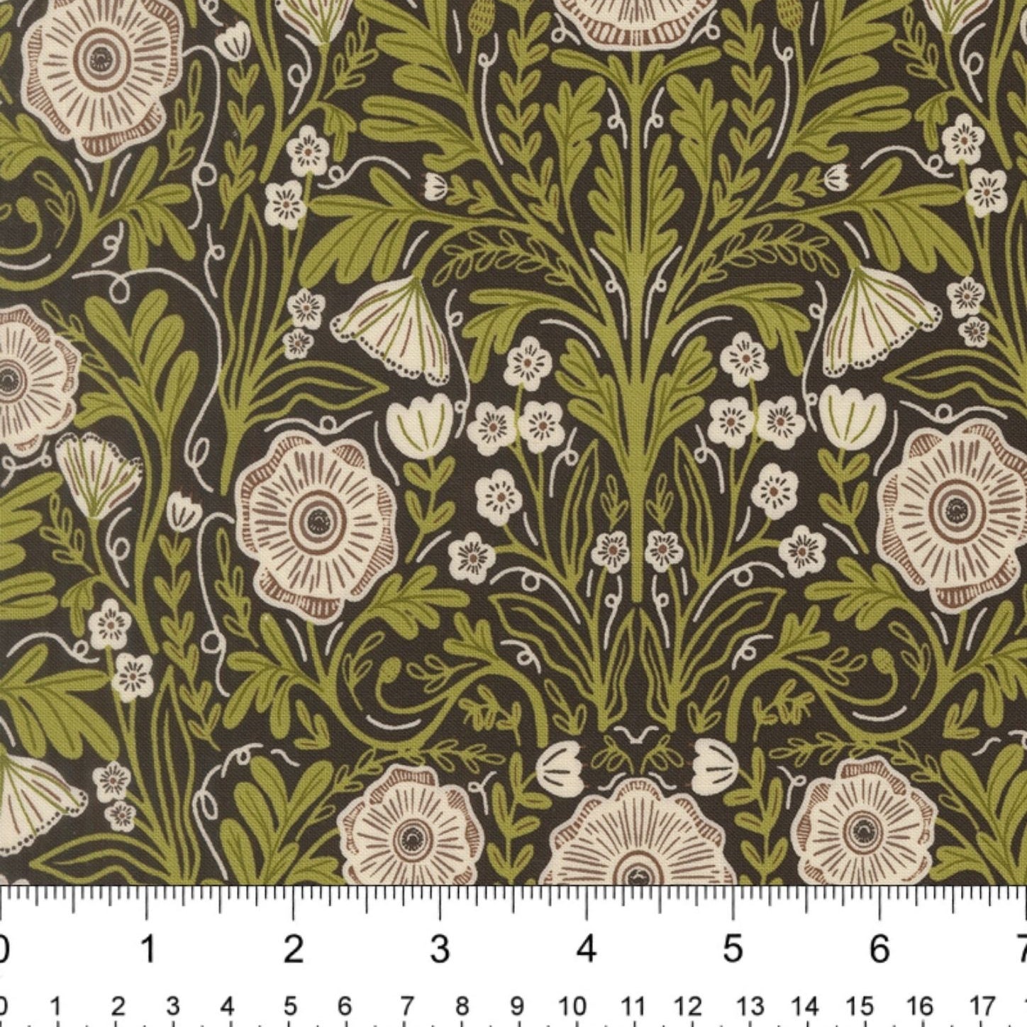 Poppy Florals in Iron