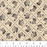 Cross Stitch Chickens in Cloud Iron