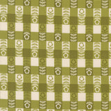 Flower Plaid in Grass