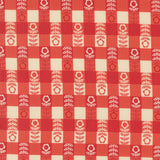 Flower Plaid in Barn