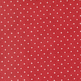 Red with Cream Stars