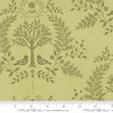 Damask Birds Leaf