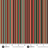 Classic Stripes from Makower’s Adorn collection is a timeless festive stripe print designed to coordinate with the range’s baubles, circles and advent-themed fabrics. The design features clean, repeating stripes in traditional Christmas colours, giving it a smart and versatile seasonal look.

This fabric is ideal for borders, bindings, sashing, quilt backs, table runners, stockings, bunting and Christmas decorations. Its simple stripe layout makes it a useful blender or finishing fabric, adding structure an