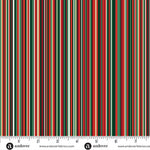 Classic Stripes Cream from Makower’s Adorn collection is a fresh festive stripe print set on a soft cream background. The design features neat, traditional Christmas stripes in coordinating shades such as red, green and teal, giving it a clean and timeless seasonal look.

This fabric is a versatile coordinate for Christmas quilting and sewing projects. It works beautifully for borders, bindings, sashing, table runners, stockings, bunting, gift bags and festive home décor, adding a crisp finishing touch whil