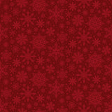 Snowflakes Red Poinsettias at Christmas