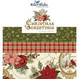 Christmas Greetings Range by Riley Blake Designs is a cheerful festive fabric range . Range includes sweet Christmas motifs designed in a bright and vintage nostalgic style.