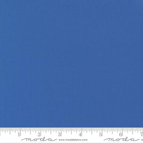 Bright cobalt blue quilting cotton fabric in the Cobalt colour, featuring a smooth, even solid finish with no printed pattern or additional colours.