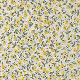 Sevenberry Delicate Yellow on Cream Floral