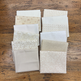 Clotted Cream Low Volume Fabric Bundle