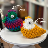 Small Crochet Christmas Chicken