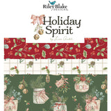 Holiday Spirit by Lisa Audit for Riley Blake Designs is a festive Christmas fabric collection filled with classic seasonal charm. Range features traditional Christmas motifs in a watercolour painted style .