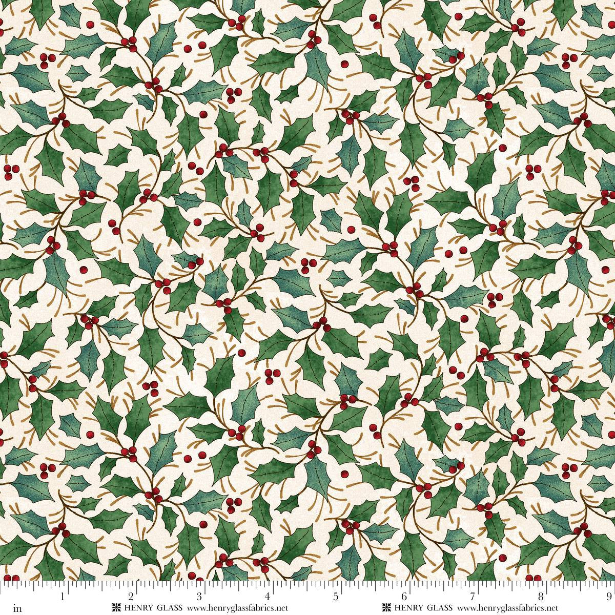 Holly Leaves Cream Gifts of Gratitude