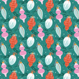 Brilliant Baubles Turquoise Jolly Tidings