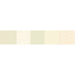 Kathleen's Story Strip-It 8" Pale Green multi pattern quilting fabric pale green