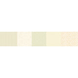 Kathleen's Story Strip-It 8" Pale Green multi pattern quilting fabric pale green