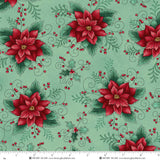 Poinsettias Light Teal GIfts of Gratitude