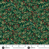 Adorn by Makower UK Holly Green