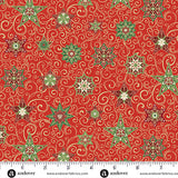 Adorn by Makower UK Star Red