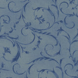 Elegant Scroll Blue Eyes
