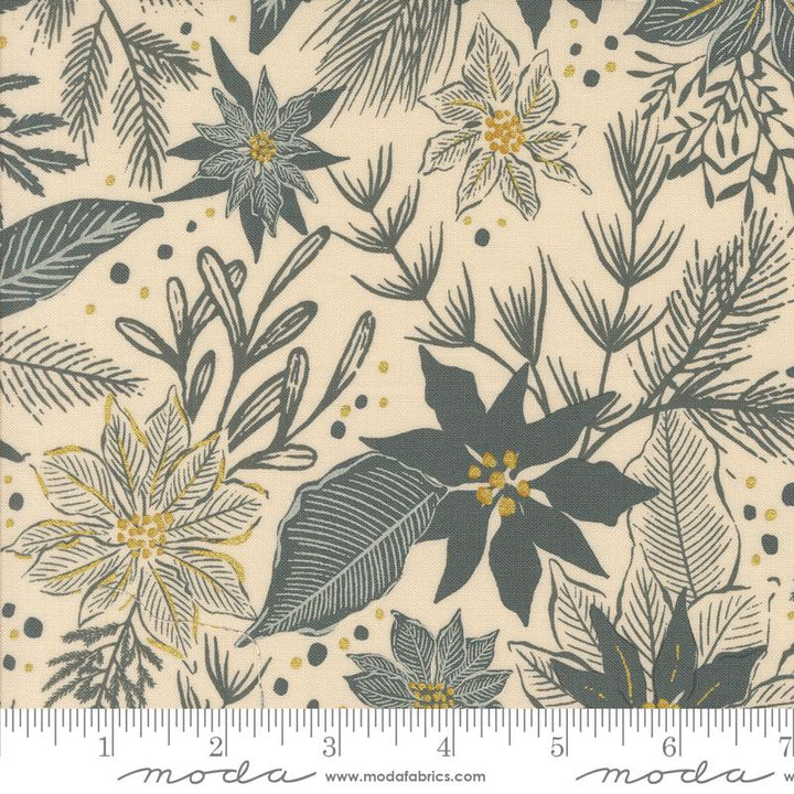 Metallic Poinsettia Eggshell