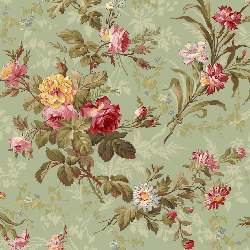 Large Floral Sage