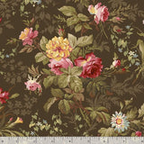 Medium Floral Brown
