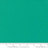 Fresh spearmint green quilting cotton fabric in the Spearmint colour, featuring a smooth, even solid finish with no printed pattern or additional colours.