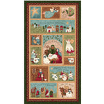Nancy Halvorsen Star of Wonder nativity Christmas quilting panel