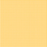 Yellow and white quilting cotton fabric featuring a quarter-inch gingham check in bright Sunnyside yellow, pale yellow and white across the background.