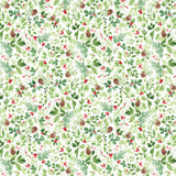 Santa Paws Trees Foliage White